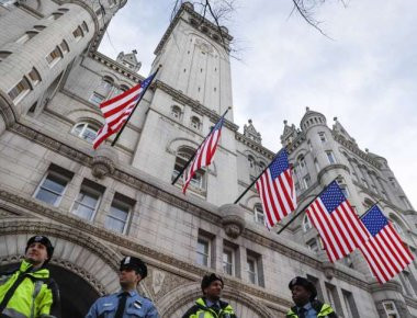 ΕΚΤΑΚΤΟ: Συνελήφθη ένοπλος κοντά στο ξενοδοχείο «Τραμπ» στην Ουάσιγκτον (βίντεο)